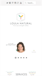 Mobile Screenshot of loulanatural.com
